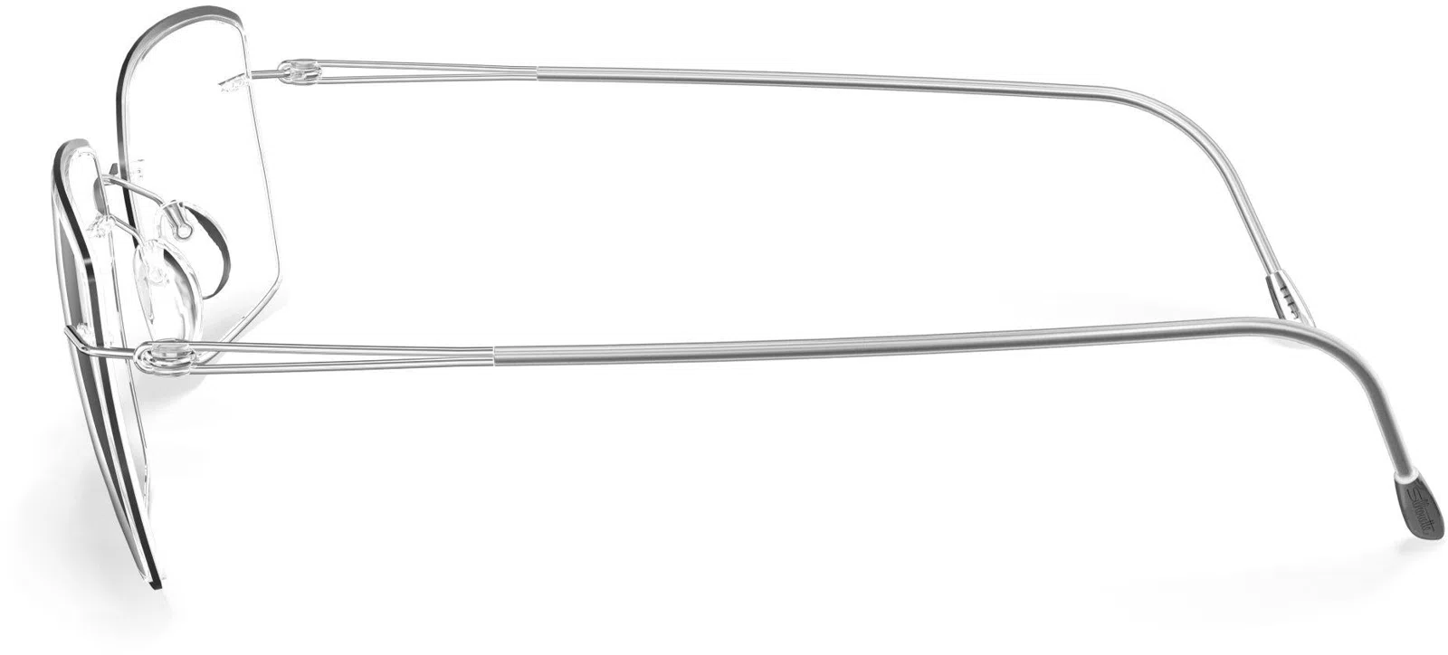 Silhouette Lite Spirit Demo Rimless 5566 Eyeglasses - view 19